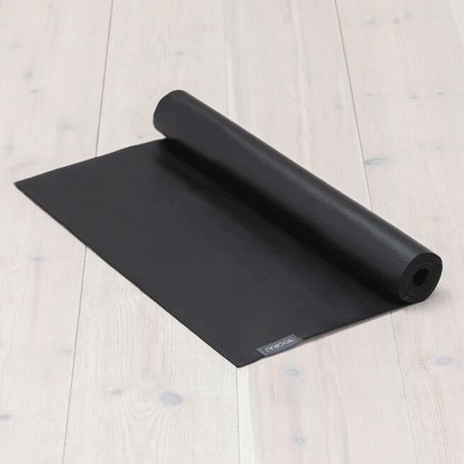 Travel mat Midnight Black, 2 mm Yogiraj Yogamatte 2mm Svart