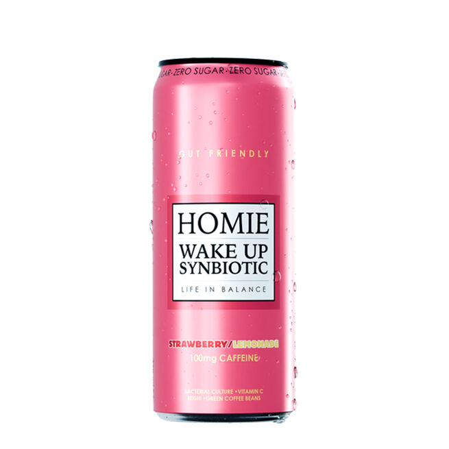 Homie Soda Strawberry lemonade 33 cl Homie Brus Jordbær Lemonade 33 cl Strawberry lemonade