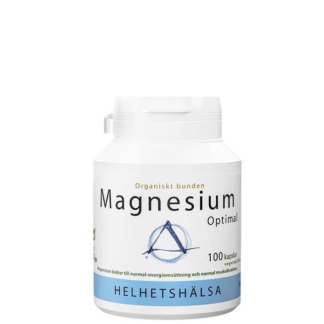 Magnesium Optimal, 100 kapsler Magnesium Optimal 100 kapsler