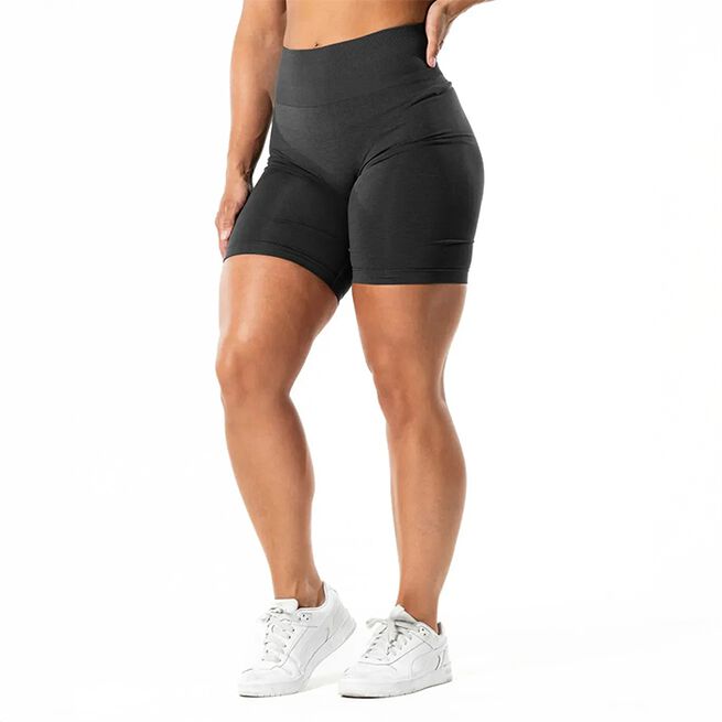 Relode Prime Scrunch Shorts, Mörkgrå, L Prime Scrunch Shorts Mørk grå