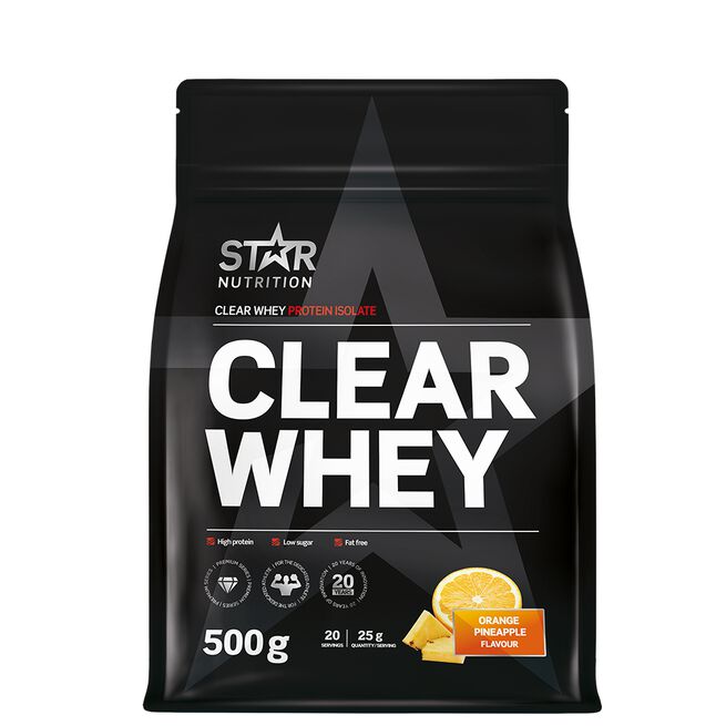 Clear Whey 500g, Orange Pineapple Clear Whey Myseprotein 500 g Orange Pineapple