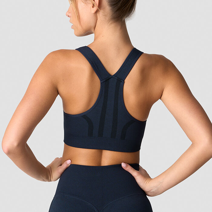Rush Seamless Sport-BH Marinebl&aring;
