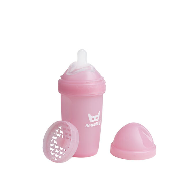 Baby Bottle 240ml/8,5oz LT Pink Smokkflaske 240 ml Rosa