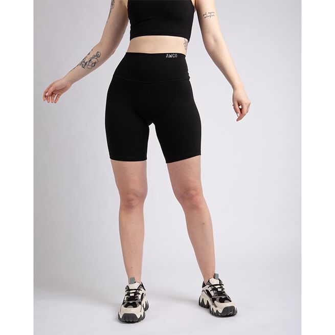 Studio Biker Shorts, Matte Black, XS  Studio Biker Shorts, Matte Black