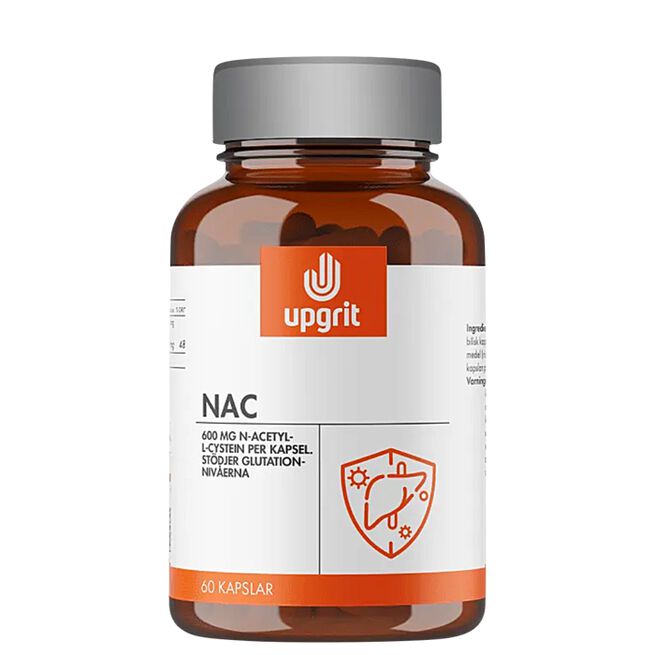NAC 60 st NAC 600 mg Aminosyre 60 kapsler