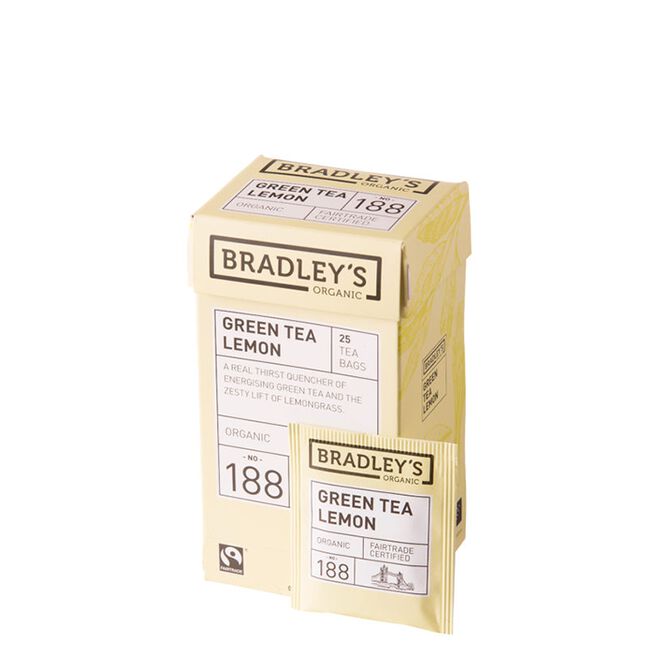 Bradley´s Grönt Te Citron 43,75 g Grønn Te Sitron 43,75 g