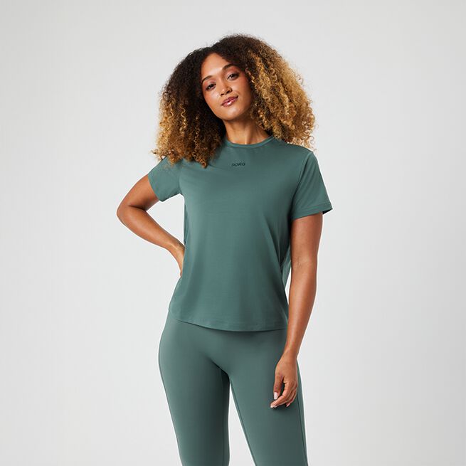 Borg Sports T-shirt, Balsam Green, L  Borg Sports T-shirt Grön