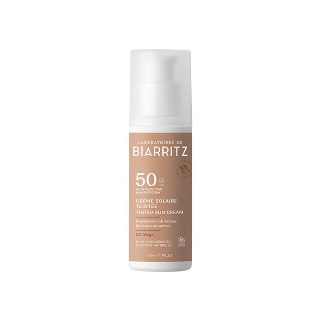 Tonad Solskyddskräm för Ansiktet beige SPF50 50 ml Tonet Solkrem For Ansiktet Beige SPF50 50 ml