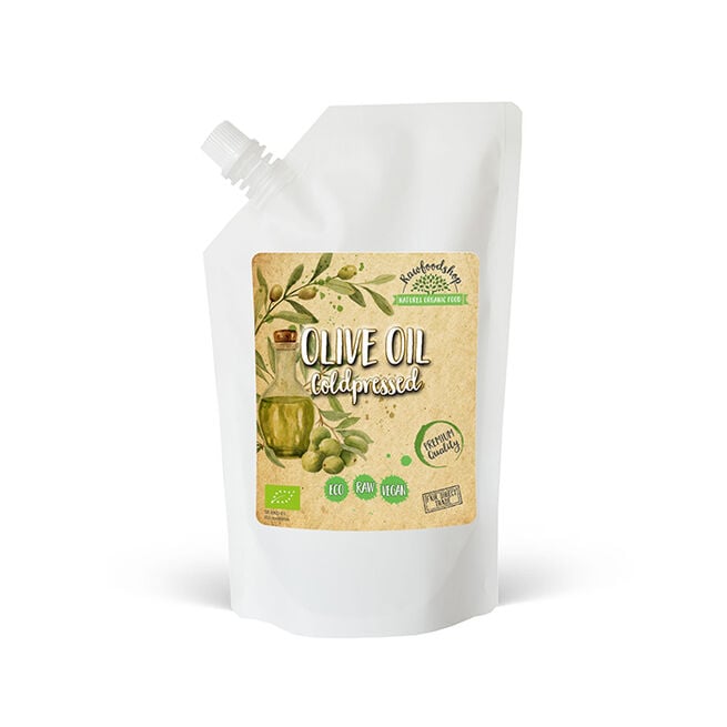 Ekologisk Olivolja Kallpressad 500 ml Økologisk Kaldpresset Olivenolje 500 ml