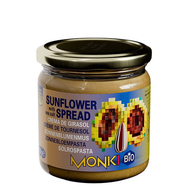 Solrospasta Monki Solsikkesmør, 330 g