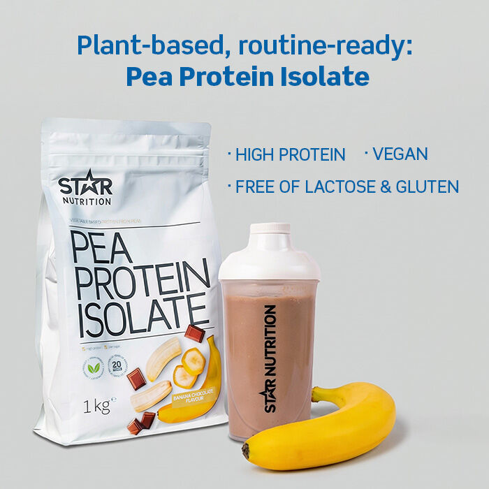 Erteproteinisolat 1 kg Banana Chocolate (NEW)