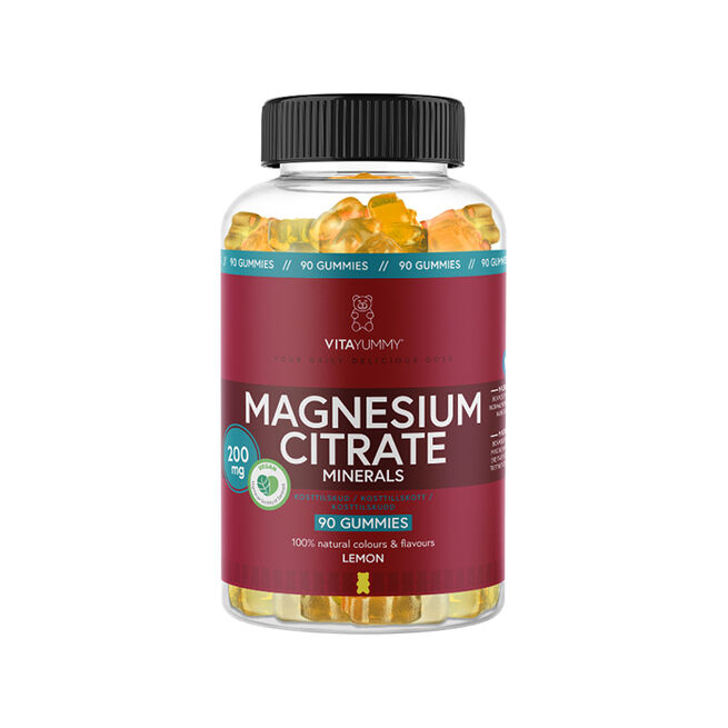 Magnesium Citrate Citron 90 st Gummies Magnesium Citrate Sitron 90 stk Gummies