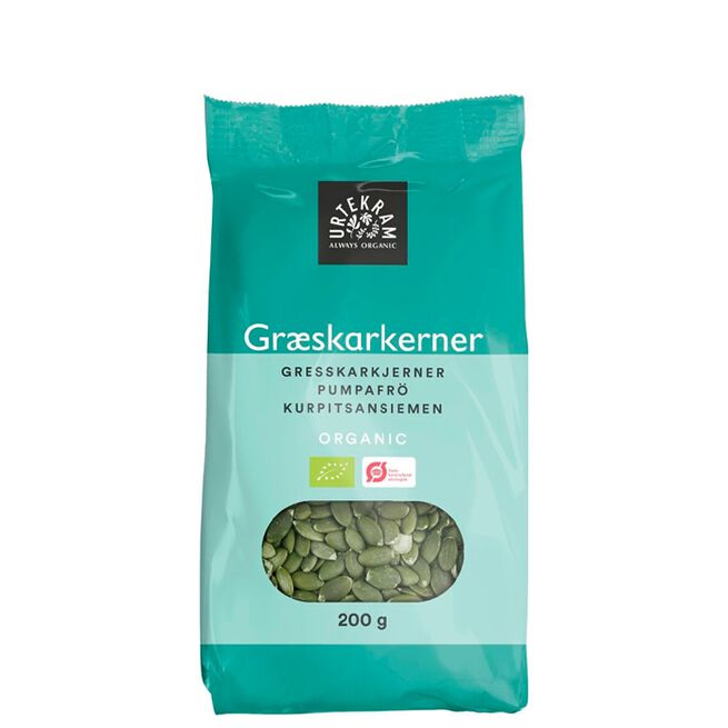 Urtekram Pumpakärnor 200 g Gresskarkjerner 200 g