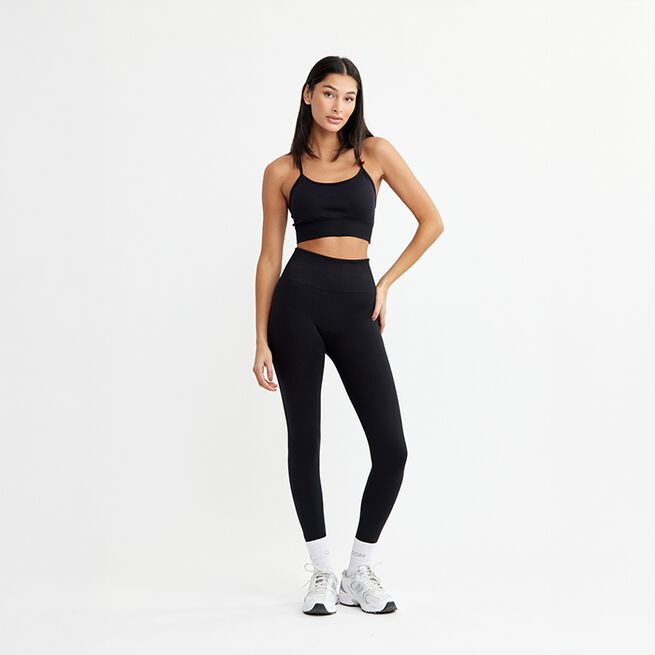 Signature Seamless Tights, Black, XS  Treningstights Svart