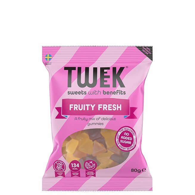 Tweek 80 g Fruity Fresh  Lavkalori Godteri 80 g Fruity Fresh