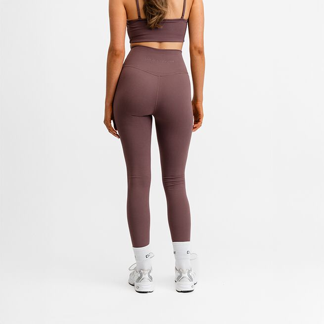 Butter Soft High Waist Tights, Dark Mauve, XS  Treningstights Lyslilla