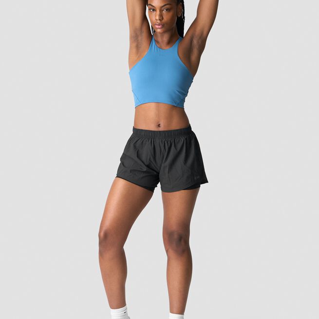 ICIW Endurance 2-in-1 Tank Top Wmn, Light Teal Endurance 2-i-1 Treningssinglet Blå