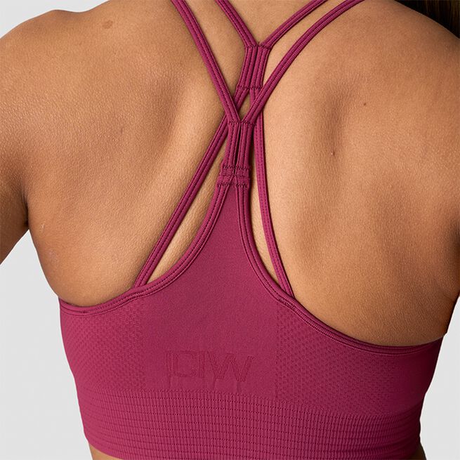 Define Seamless Sports Bra, Magenta Rose, L  Define Seamless Sport-bh Rosa