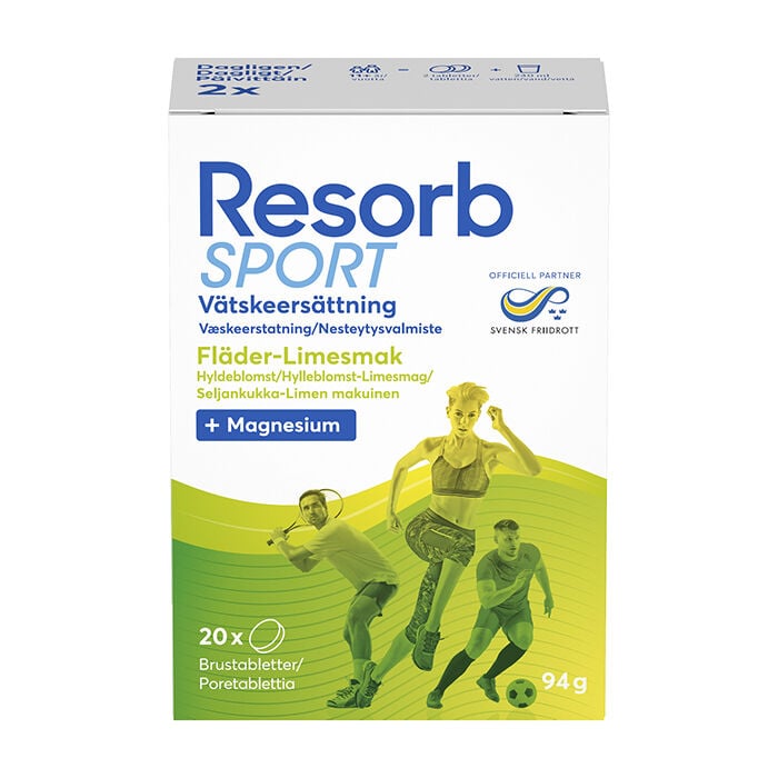 Resorb&reg; Original Hylleblomstsmak 20 stk Fl&auml;der-Lime