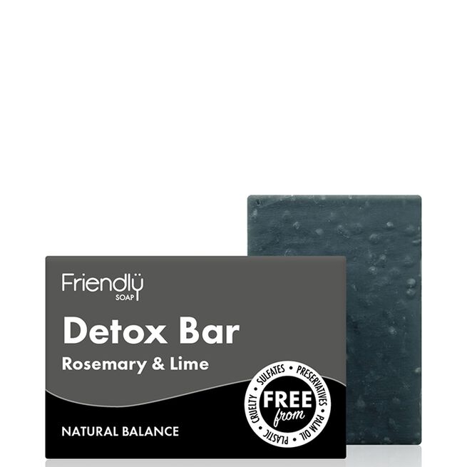 Friendly Soap Detox Bar Rosmarin & Lime 95 g