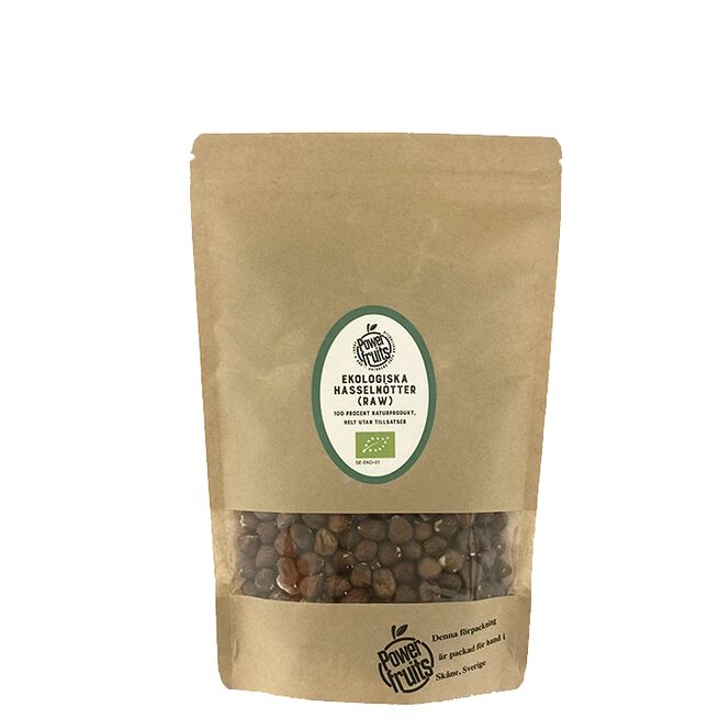 Økologiske Hasselnøtter, 500 g Økologiske Hasselnøtter 500 g