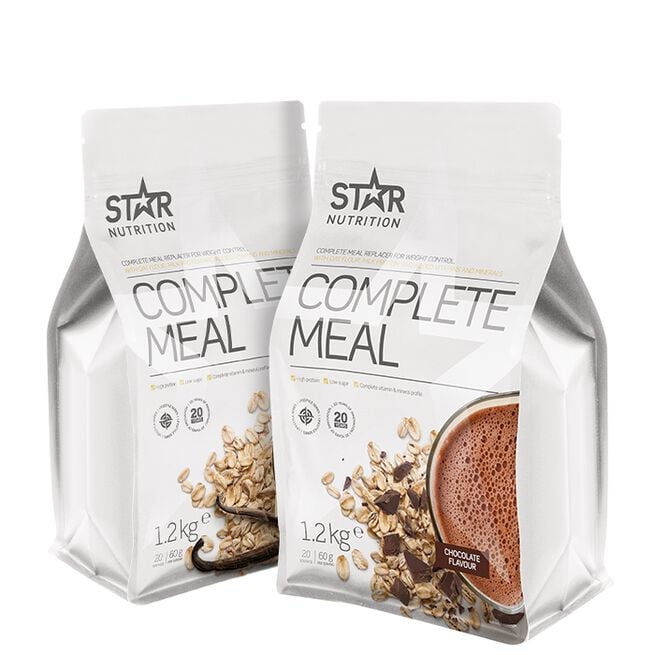 Star Nutrition Complete Meal x 2 2 x Complete Meal Måltidserstatning 1,2 kg