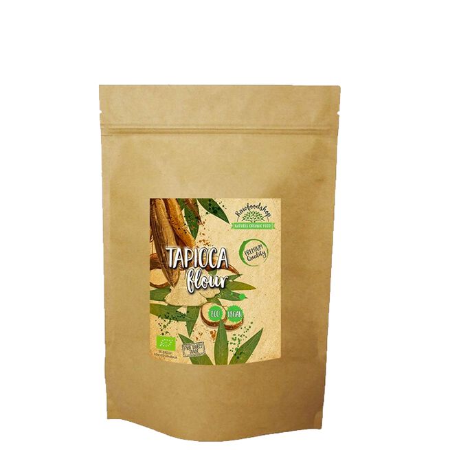 Tapiokamjöl 500 g RawFoodShop Tapiokamel ØKO, 500 g