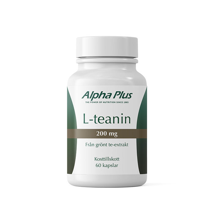L-teanin 200 mg 60 kapsler