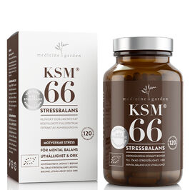 MedicineGarden KSM66 Ashwagandha EKO 120 kapslar KSM66 Ashwagandha EKO 120 kapsler
