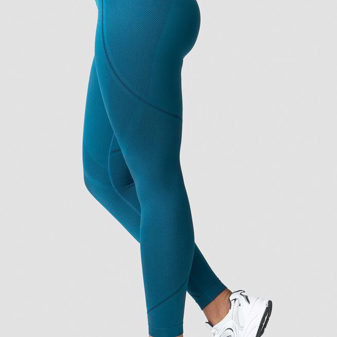 ICIW Endurance Seamless Tights Wmn, Teal Endurance Seamless Tights Blå