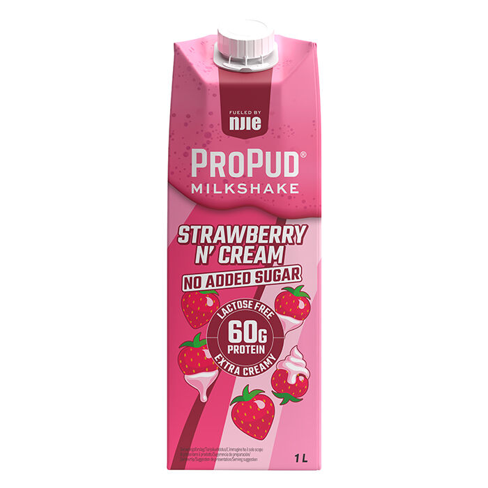 ProPud Protein Milkshake 1 L strawberry