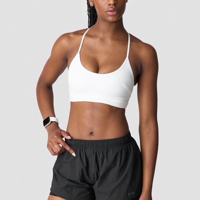ICIW Endurance Sports Bra, White Endurance Sports-BH Hvit