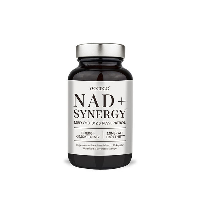 NAD+ Synergy 40 kapslar NAD+ Synergy 40 kapsler
