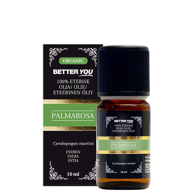 Better You Eterisk Palmarosaolja 10 ml Eterisk Palmarosaolje 10 ml