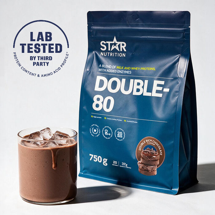 Double-80 Proteinpulver 750 g Double Rich Chocolate