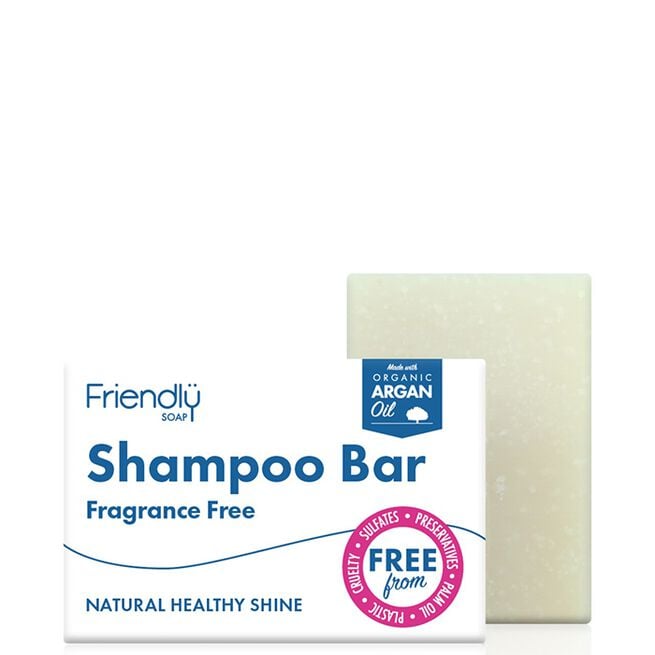 Friendly Soap Schampotvål Oparfymerad 95 g Sjamposåpe Uparfymert 95 g