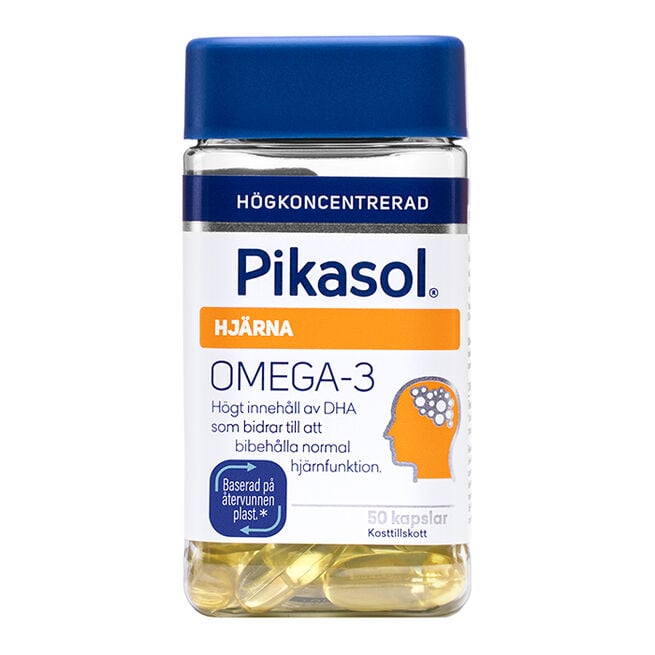 Pikasol Hjärne, 50 kapsler Pikasol Hjerne, 50 kapsler