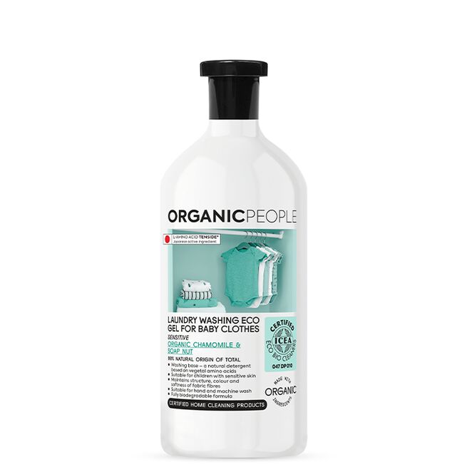 Tvättmedel Sensitive Kamomill & Soapnut 1000 ml Vaskemiddelsensitiv kamille og såpenøtt 1000 ml