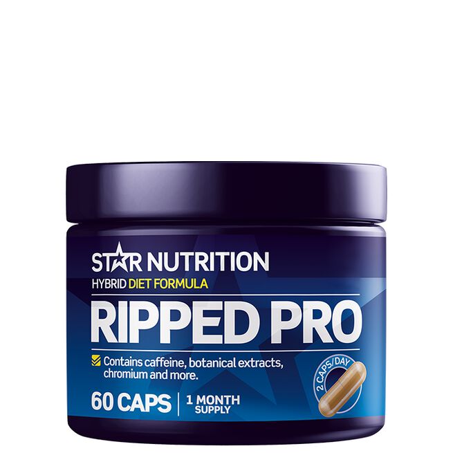 star nutrition ripped pro Ripped Pro Fettforbrenner 60 kapsler