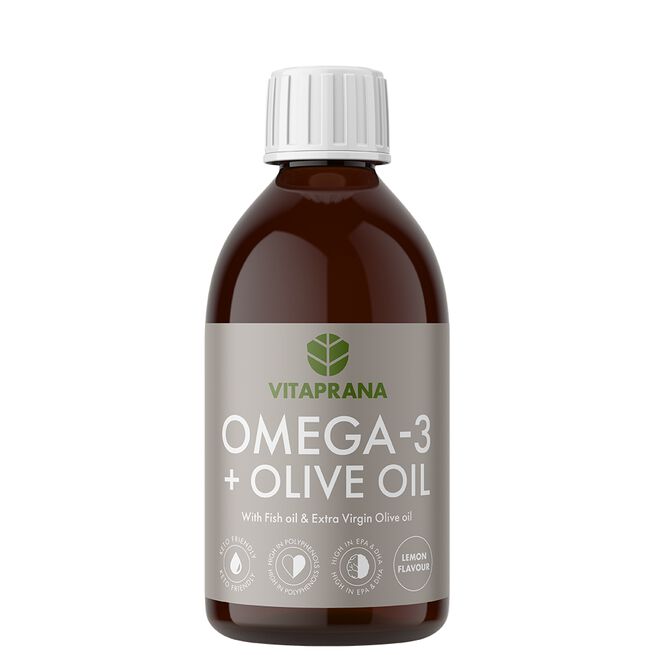 Omega-3+Olive oil 300ml Omega-3 + Olivenolje 300 ml