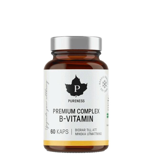 Premium Complex B-Vitamin 60 kapslar Premium Complex B-Vitamin 60 kapslar