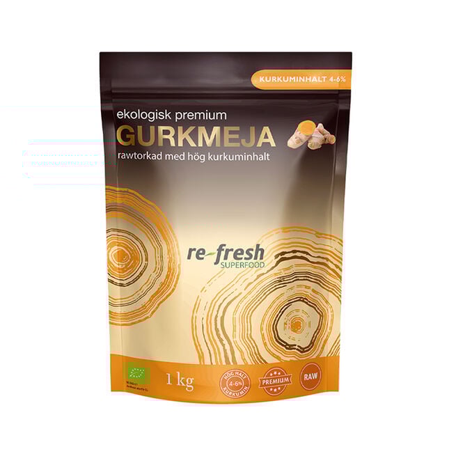 Gurkmejapulver 1 kg Økologisk Gurkemeiepulver 1 kg