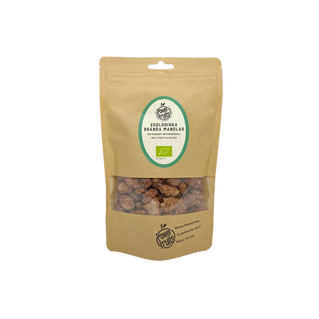Ekologiska Brända Mandlar 250 g Økologiske Brente Mandler 250 g