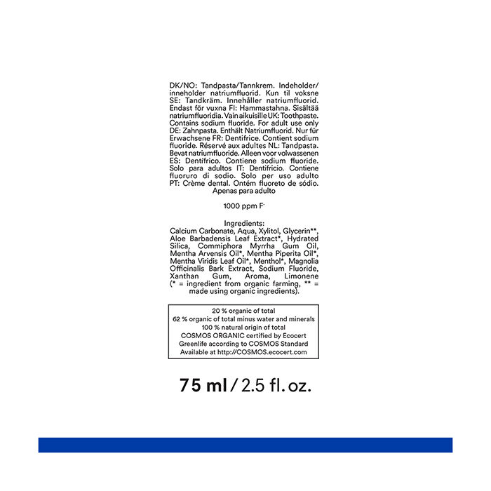 Fluor Toothpaste Mint, 75 ml Mint