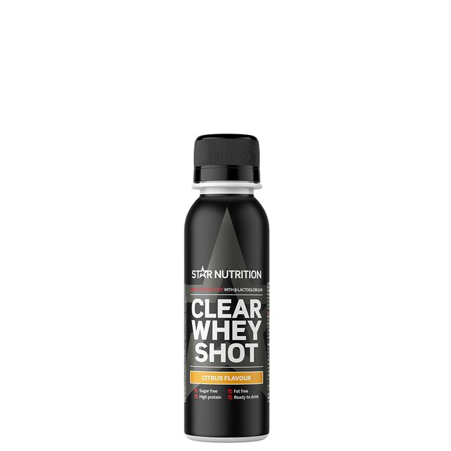 Clear Whey Protein Shot, 100 ml, Citrus Clear Whey Myseprotein Shot 100 ml Citrus