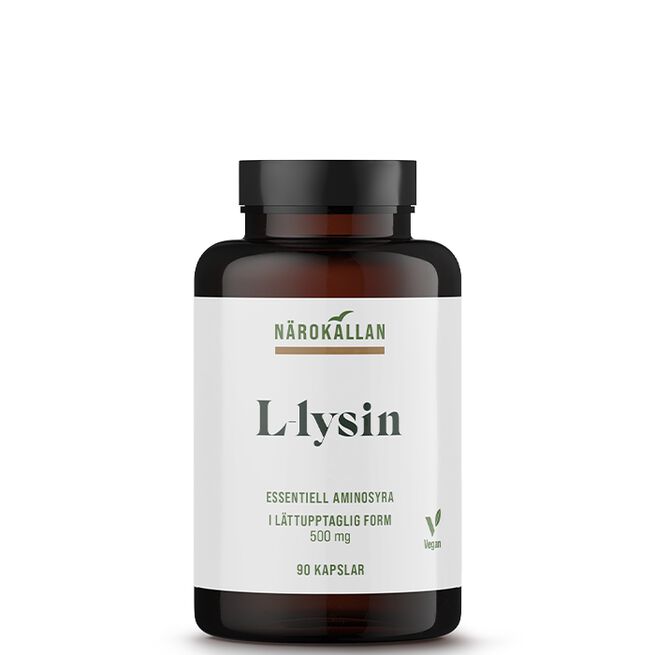 L-Lysin 90 kapslar L-Lysin 90 kapsler
