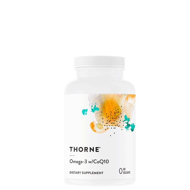 Omega-3 med CoQ10, 90 kapslar Thorne Omega-3 med CoQ10 90 kapsler