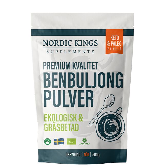Premium Benbuljongpulver EKO 500g Premium Benbuljongpulver ØKO 500 g