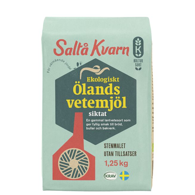 Ölandsvetemjöl Siktat 1,25 kg Ölandshvetemel Siktet 1,25 kg