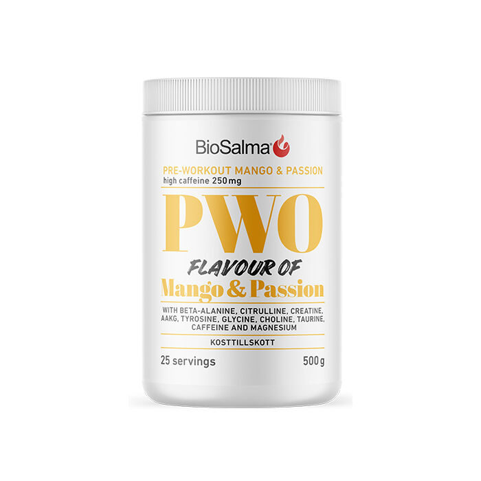 PWO 500g Mango & Passionsfrukt
